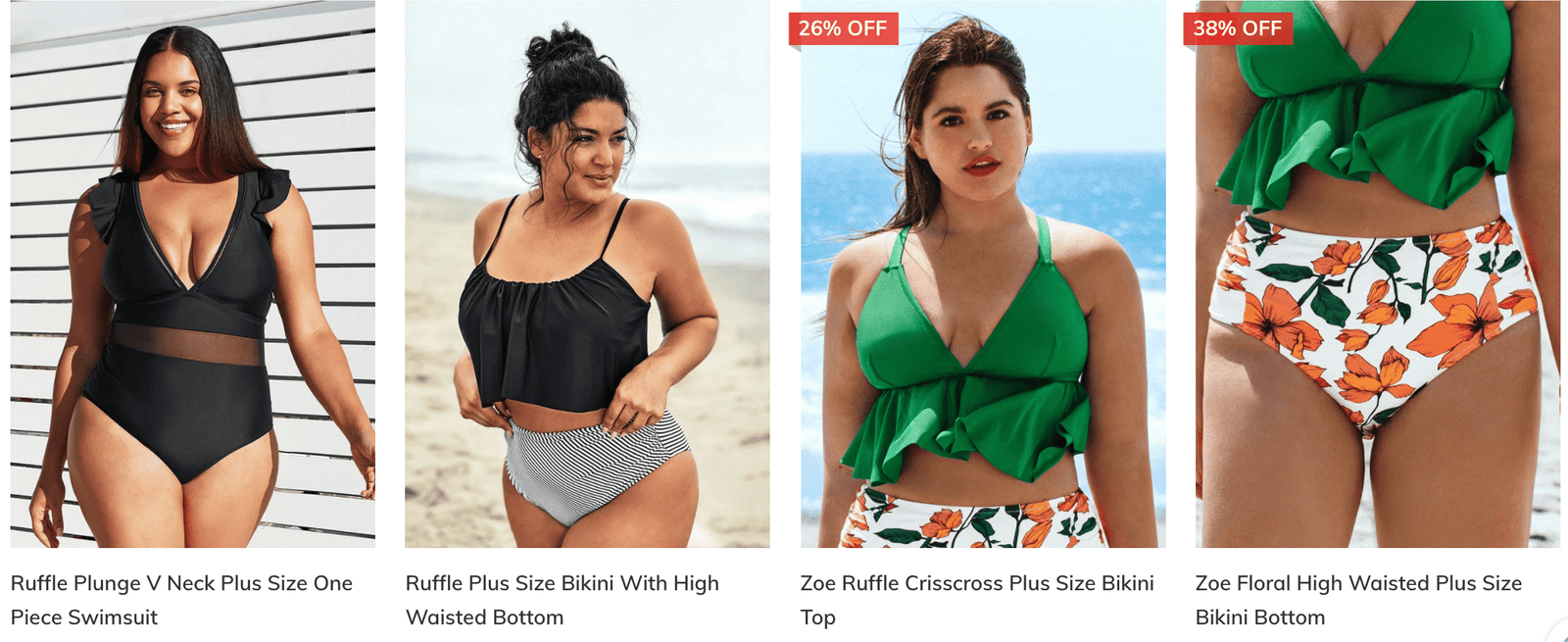 Cupshe Pluz Size Swimsuit Reviews