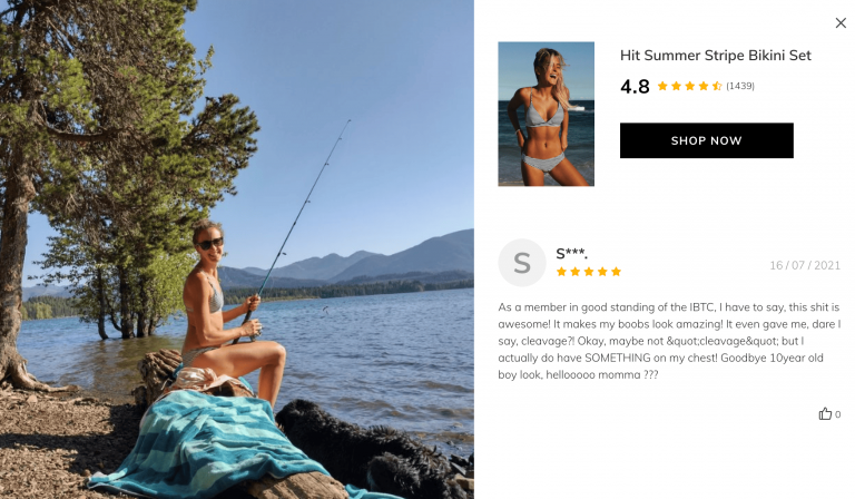 Real customer review cupshe 2