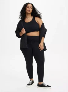 Torrid Women’s Plus Size Full-Length Active Leggings with Side Pocket | Curvy Workout Leggings