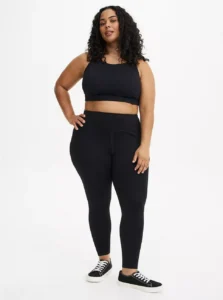 Torrid Women’s Plus Size Full-Length Active Leggings with Side Pocket | Curvy Workout Leggings