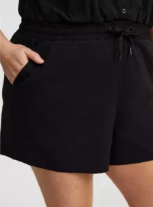 Back view of Torrid Active Short Sleeve Romper