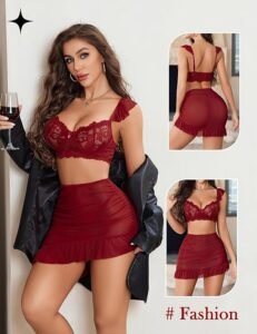 3-piece lingerie set for romantic nights