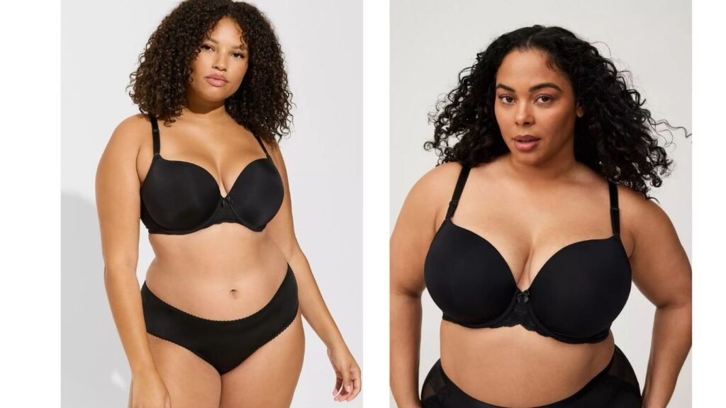 Torrid Women’s Plus Size Perfect T-Shirt Push-Up Bra in nude