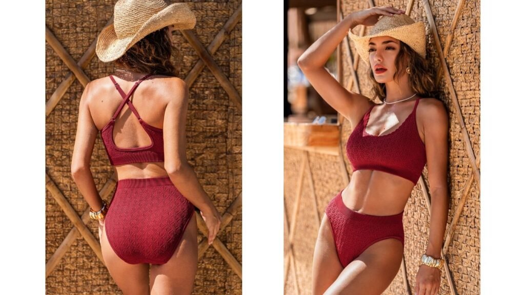 Red Bikini Set for Women