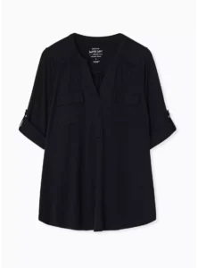 Women’s Harper Pullover Top – Flowy Fit Plus Size Blouse