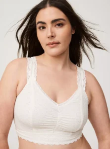Plus size 4-way stretch lace bralette by Torrid