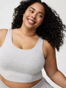 Soft Hacci fabric brami by Torrid