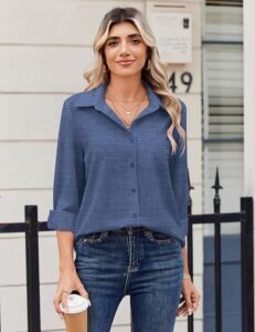 Zeagoo dressy business casual blouse