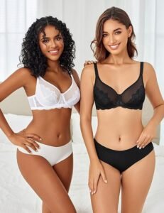 Avidlove lace minimizer bra for women full coverage