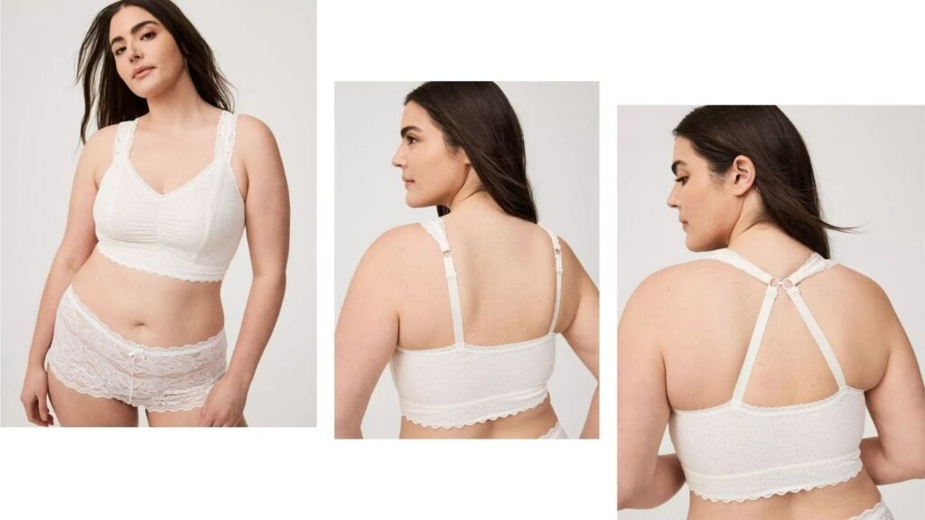 Torrid women’s plus size bralite unlined lace bralette