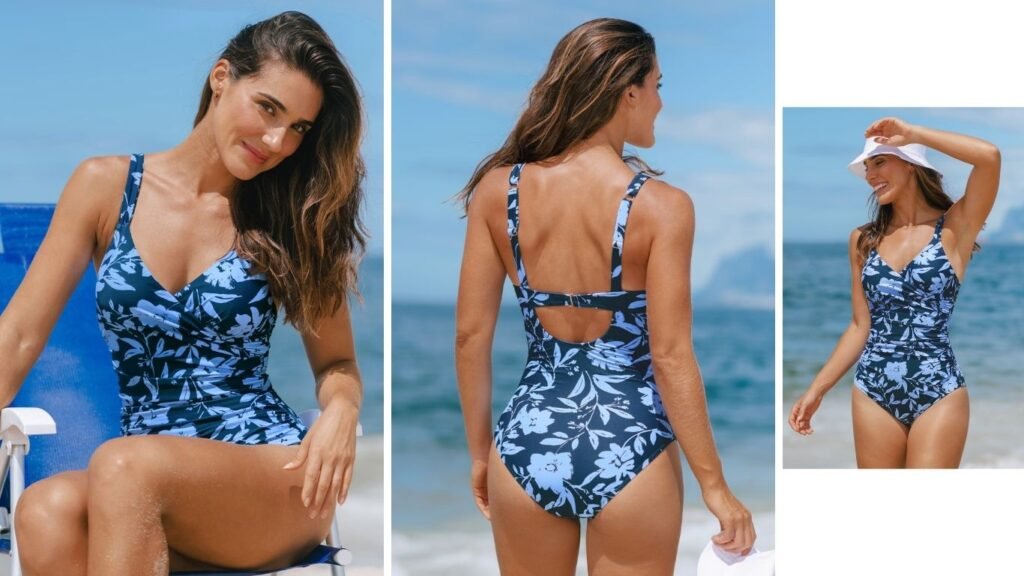 Cupshe swimsuit poolside summer style